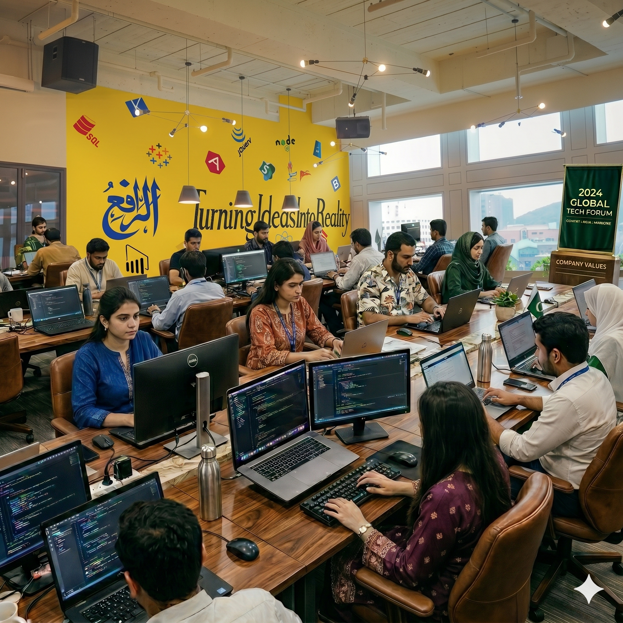 ARC Karachi office team working