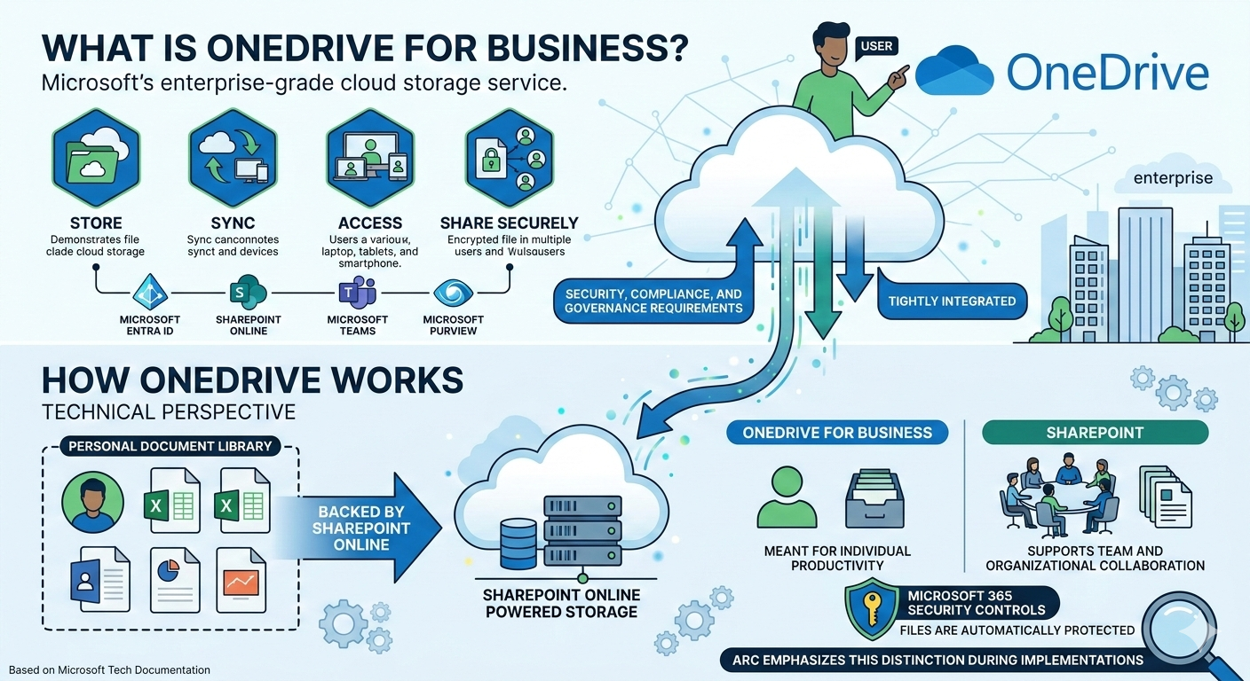 OneDrive for Business overview and how sync works in enterprise environments