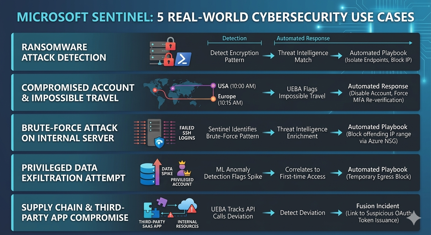 Microsoft Sentinel - AI-powered SIEM for rapid threat detection