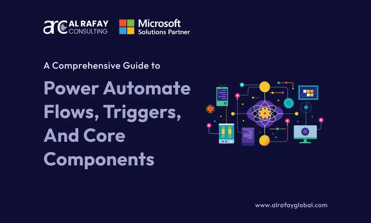 Microsoft Power Automate flows and components overview