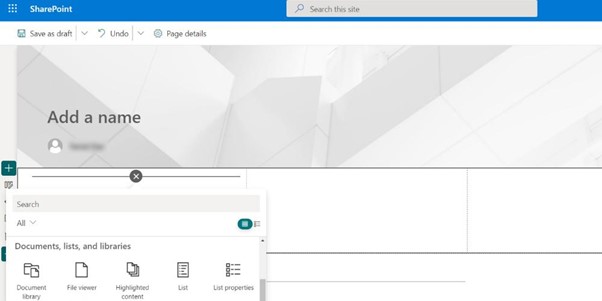 How to Create SharePoint Pages Web Parts 1